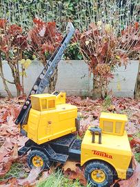 Camion gru Tonka Mighty vintage