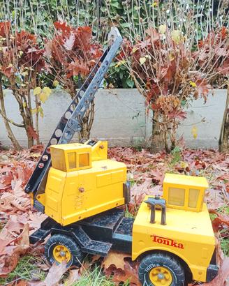 Camion gru Tonka Mighty vintage