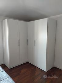 Armadio ad angolo Molteni 4 ante