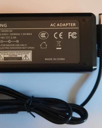Alimentatore adattatore  AC ADAPTER DJ-160250-SA