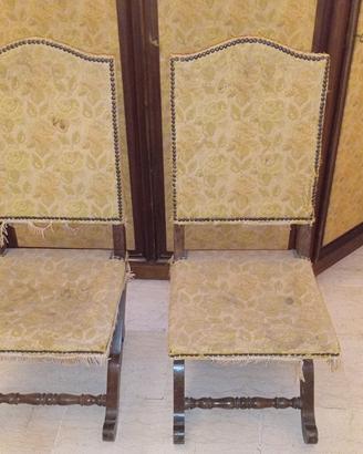 coppia sedie vintage 