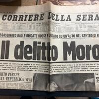 Corriere della Sera il delitto Moro