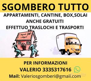 Sgomberi appartamenti Milano