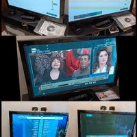 Tv panasonic plasma 40 "+smart box 4-64 giga