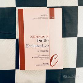 Libro: Compedio di Diritto ecclesiastico