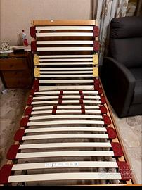 Rete elettrica regolabile letto singolo