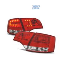 FANALI AUDI A4 B7 AVANT 05-07 LED ROSSO CROMATO