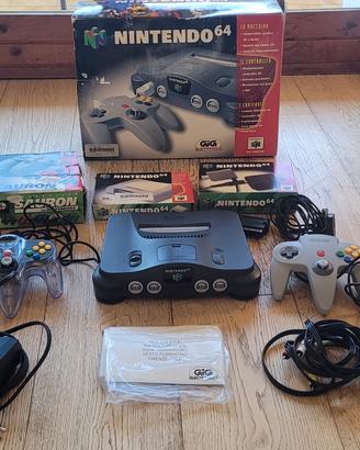 Nintendo 64 boxato-prima edizione italiana GIG