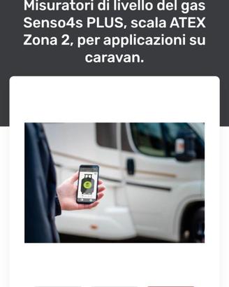 Bilancia per bombole gas bluetooth Senso4S Plus