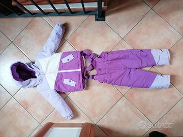 tuta sci completa bambina 18-24 mesi / 92cm