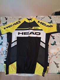 maglia ciclismo head taglia xl