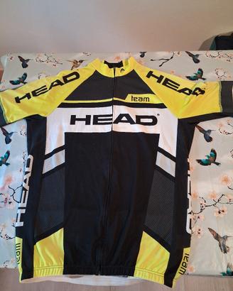 maglia ciclismo head taglia xl