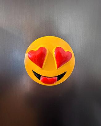 CALAMITA EMOJI IN GESSO CERAMICO DIPINTO A MANO