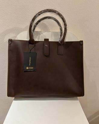 Borsa Marrone, nuova con cartellino