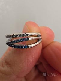 Anello a fascia  semplice in argento S925 