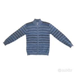 S'WEST Maglione Cardigan Uomo 65% Lana - Taglia XL