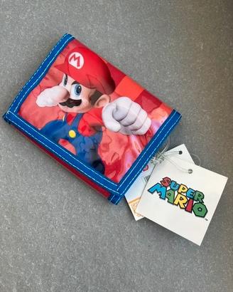 Portafoglio Super Mario Nintendo Nuovo