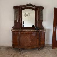 Credenza con specchio anni 20