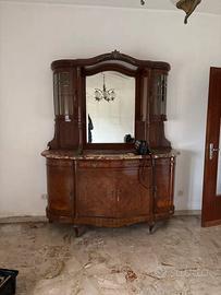 Credenza con specchio anni 20