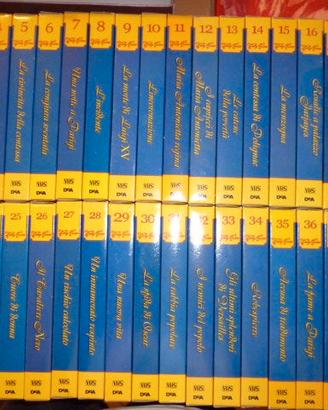 RACCOLTA COMPLETA VHS "LADY OSCAR"