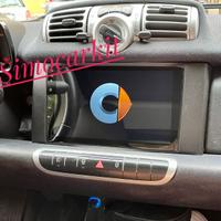 Stereo car tablet android 13 per smart fortwo W451