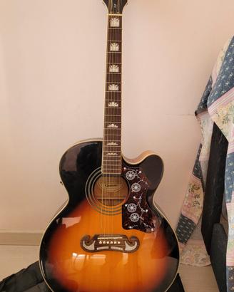 Epiphone EJ-200CE, Vintage Sunburst

