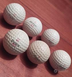 SET VINTAGE GOLF BALLS - DUNLOP 65