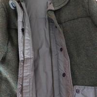 Giaccone verde rivoltabile NAPOLEONERBA