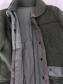 Giaccone verde rivoltabile NAPOLEONERBA