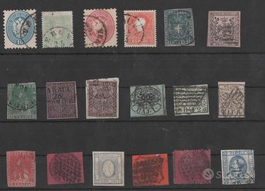 Antichi Stati italiani-Regno - Lotto 18 pezzi