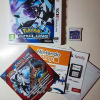 Pokemon Ultra Luna-Nintendo 3DS+ Custodia