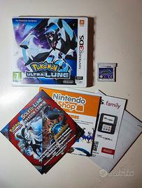 Pokemon Ultra Luna-Nintendo 3DS+ Custodia