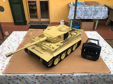 CARRO ARMATO RADIOCOMANDATO SCALA 1/10