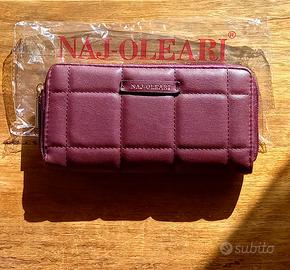 Portafoglio bordeaux Naj Oleari