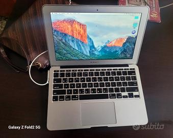 computer portatile apple mac air 11 pollici 