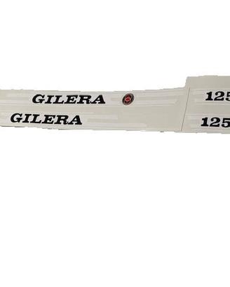 ADESIVI GILERA ARCORE 125 BIANCO SCRITTA NERA RICA
