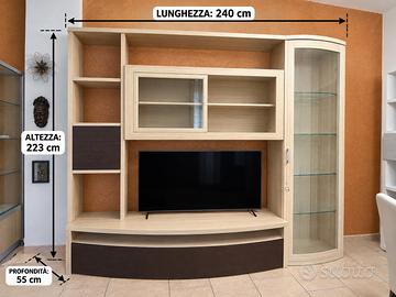 Parete attrezzata salotto