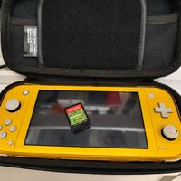 Nintendo switch lite + gioco pikmin 