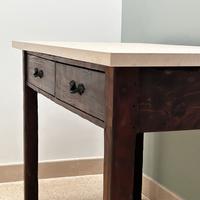 Tavolo d’epoca piano marmo