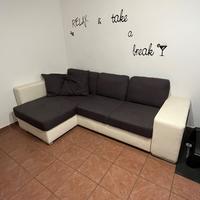 Divano angolare con penisola Italian Design