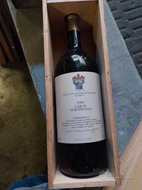 Bottiglia di vino da collezione