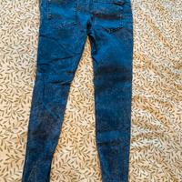 Jeans skinny, marca bershka, taglia 40