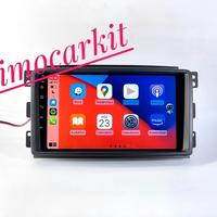 Autoradio 9'' Android 2+64Gb Per Smart Fortwo 451