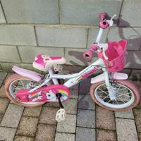 Bici bimba con rotelle