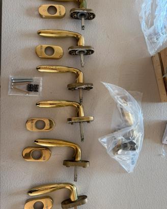 10 maniglie Hoppe dí ottone prima scelta