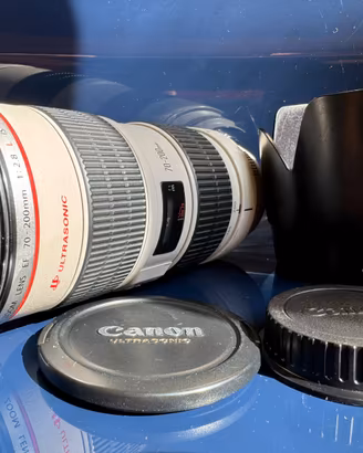 Canon ef 70-200 f/2.8 L IS Stabilizzato Serie Pro