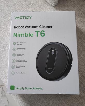 Robot aspirapolvere  vactidy nimble T6