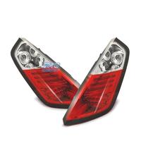 FANALI FIAT GRANDE PUNTO 05-09 LED ROSSO CROMATO