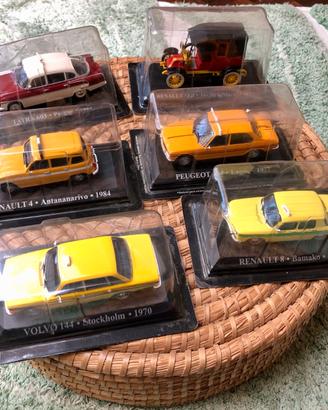 Modellini 1/43 collezione "Taxi dal Mondo"