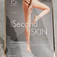 Collant Velati Neri Calzedonia Second Skin 15 den.